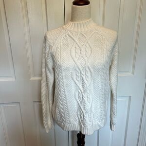 Abercrombie and Fitch - cream sweater - size S